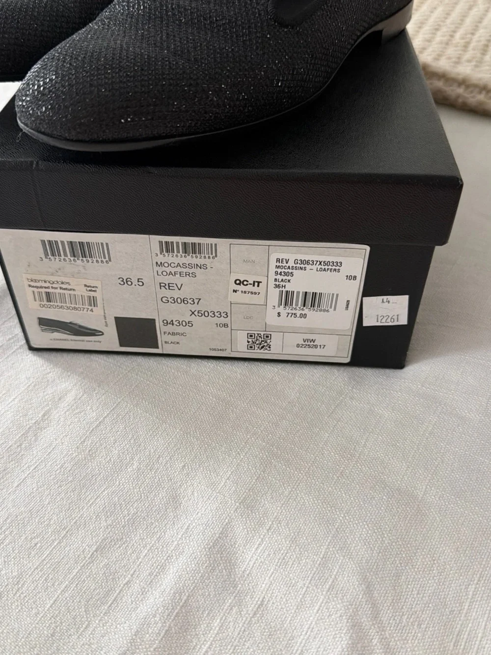 Chanel Black  Loafers - Women's Luxury Slip-On